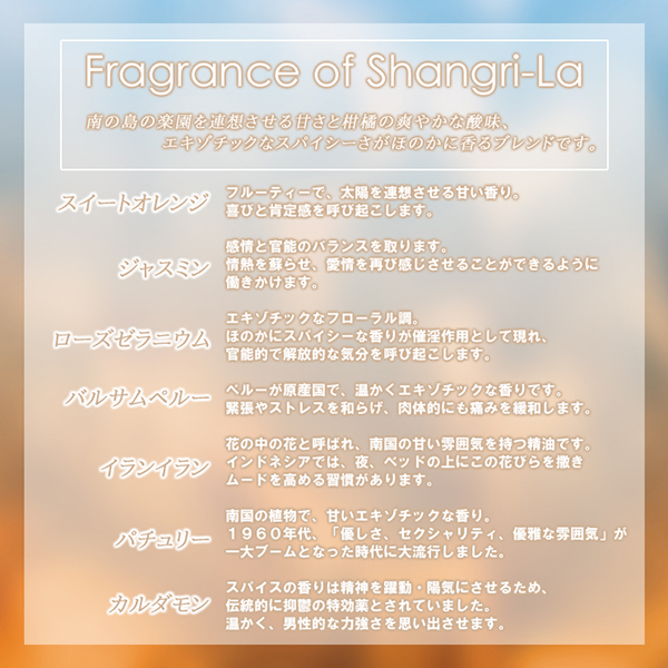 アロマスプレー ～Fragrance of Shangri-La～